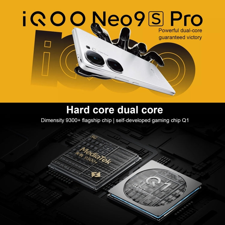 vivo iQOO Neo9S Pro, Dual Back Cameras, 12GB+512GB, Face ID / Fingerprint Identification, 6.78 inch Android 14 OriginOS 4 Dimensity 9300+ Octa Core, OTG, NFC, Network: 5G, Support Google Play (Red) - free shipping - PMc TechLife - Order now!