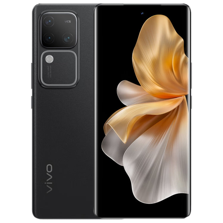 vivo S18 Pro, Triple Back Cameras, 16GB+256GB, Face ID Screen Fingerprint Identification, 6.78 inch Android 14.0 OriginOS 4 Dimensity 9200+ Octa Core 3.35GHz, OTG, NFC, Network: 5G, Support Google Play (Black) - free shipping - PMc TechLife - Order now!