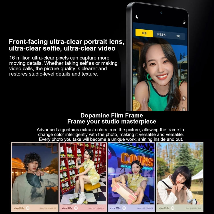 vivo S18e, Dual Back Cameras, 12GB+512GB, Face ID Screen Fingerprint Identification, 6.67 inch Android 14.0 OriginOS 4 Dimensity 7200 Octa Core 2.8GHz, OTG, NFC, Network: 5G, Support Google Play (Purple) - free shipping - PMC Jewellery - Order now!