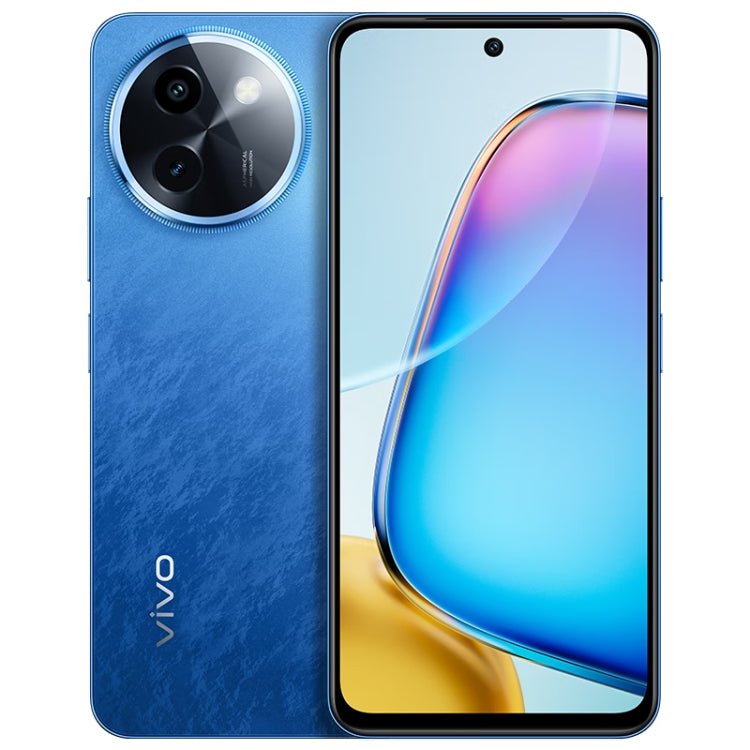 vivo Y200i, Dual Back Cameras, 12GB+256GB, Face ID Screen Fingerprint Identification, 6.72 inch Android 14.0 OriginOS 4 Snapdragon 4 Gen 2 Octa Core 2.2GHz, OTG, Network: 5G, Support Google Play (Blue) - free shipping - PMC Jewellery - Order now!