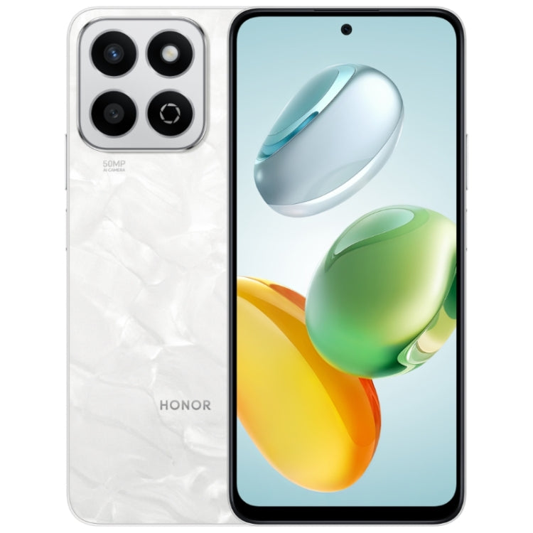 Honor Play 60 Plus 5G, 12GB+512GB, 6.77 inch MagicOS 8.0 Qualcomm Snapdragon 4 Gen2 Octa Core up to 2.2GHz, Network: 5G, OTG, Not Support Google Play (White) - free shipping - PMC Jewellery - Order now!