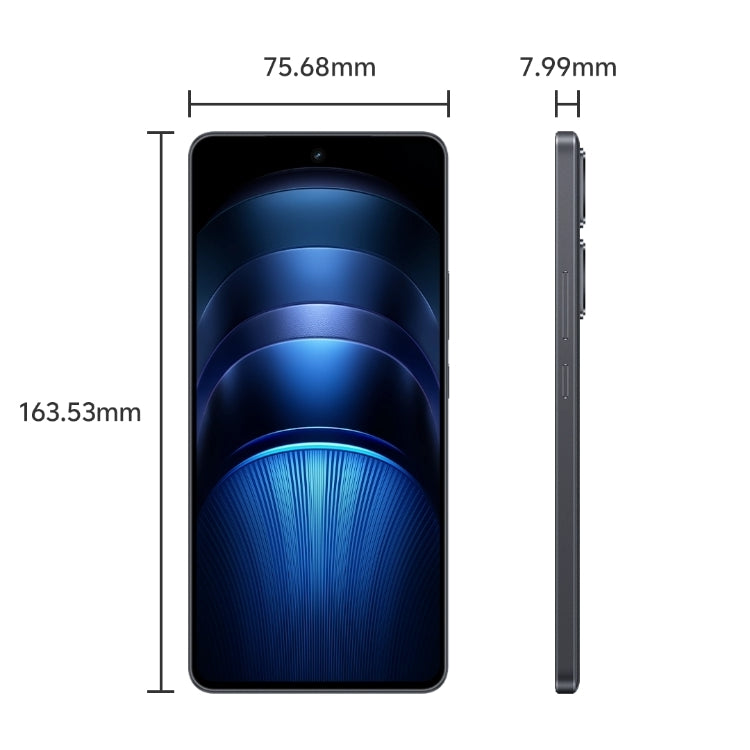 vivo iQOO Neo9S Pro+, 12GB+256GB, Face ID & Ultrasonic 3D Fingerprint Identification, 6.78 inch Android 14 OriginOS 4 Snapdragon 8 Gen 3 Octa Core 2.63GHz, OTG, NFC, Network: 5G, Support Google Play (Black) - free shipping - PMc TechLife - Order now!