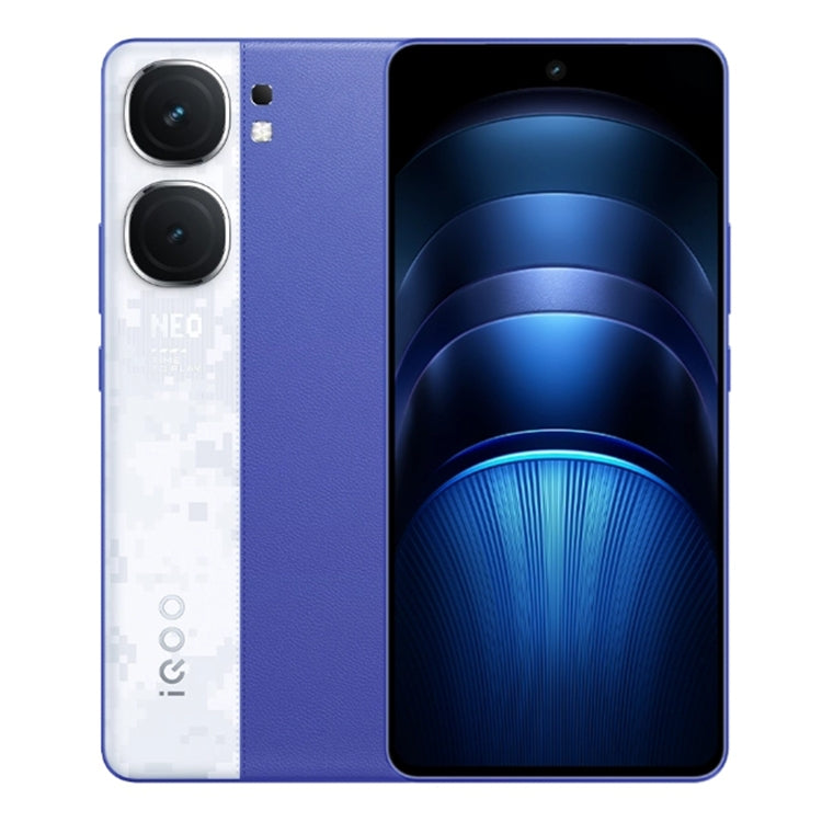 vivo iQOO Neo9S Pro+, 16GB+512GB, Face ID & Ultrasonic 3D Fingerprint Identification, 6.78 inch Android 14 OriginOS 4 Snapdragon 8 Gen 3 Octa Core 2.63GHz, OTG, NFC, Network: 5G, Support Google Play (Blue) - free shipping - PMc TechLife - Order now!