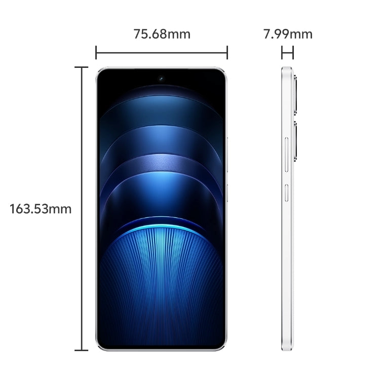 vivo iQOO Neo9S Pro+, 16GB+512GB, Face ID & Ultrasonic 3D Fingerprint Identification, 6.78 inch Android 14 OriginOS 4 Snapdragon 8 Gen 3 Octa Core 2.63GHz, OTG, NFC, Network: 5G, Support Google Play (White) - free shipping - PMc TechLife - Order now!