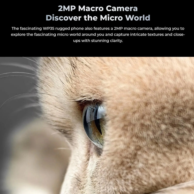 Oukitel WP35 5G Rugged Phone, 8GB+256GB, IP68/IP69K Fingerprint Identification, 11000mAh, 6.6 inch MediaTek Dimensity 6100+ Octa Core, NFC, OTG, Network: 5G (Green) - free shipping - PMC TechLife - Order now!