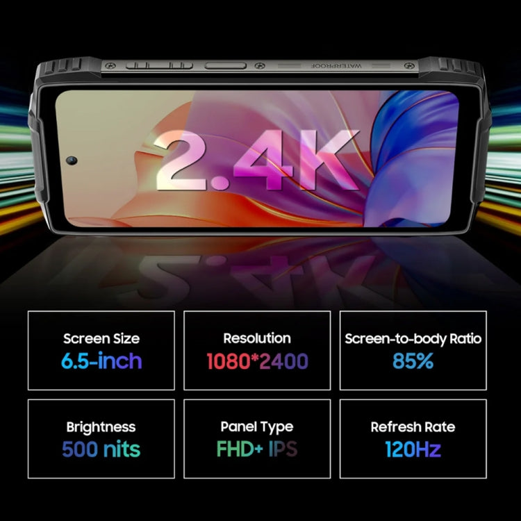 Blackview Oscal PILOT 2, 8GB+256GB, IP68/IP69K/MIL-STD-810H, 6.5 inch Android 14 MediaTek MT6789 Octa Core, Network: 4G, OTG, NFC (Orange) - Blackview by PMC TechLife | Online Shopping South Africa | PMC TechLife | Buy Now Pay Later Mobicred