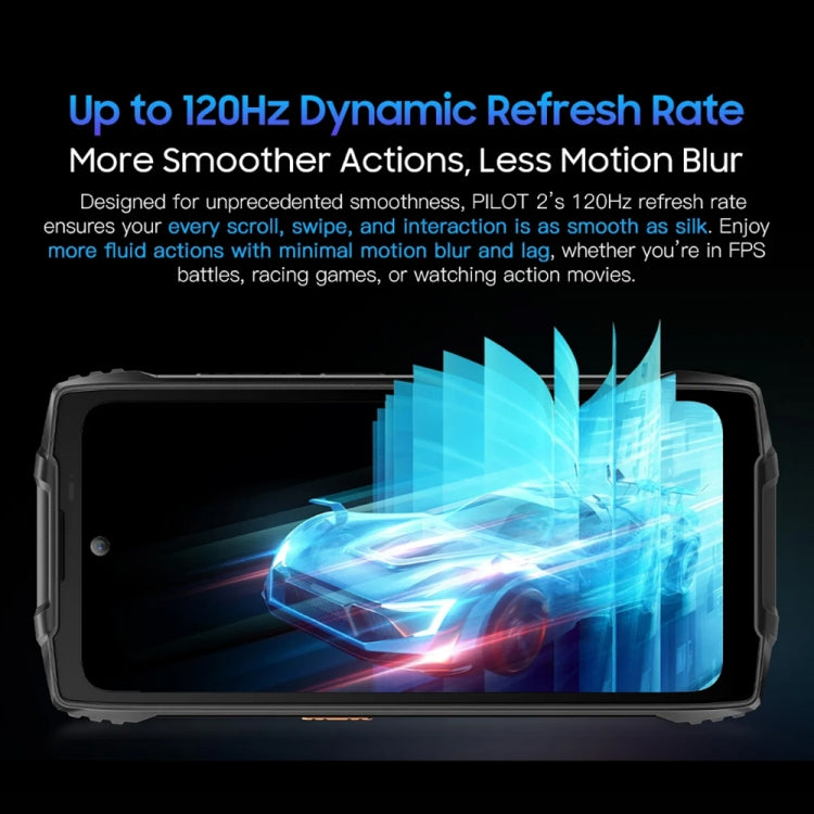Blackview Oscal PILOT 2, 8GB+256GB, IP68/IP69K/MIL-STD-810H, 6.5 inch Android 14 MediaTek MT6789 Octa Core, Network: 4G, OTG, NFC (Orange) - Blackview by PMC TechLife | Online Shopping South Africa | PMC TechLife | Buy Now Pay Later Mobicred