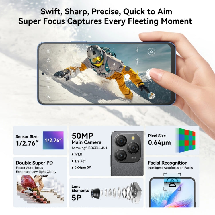 Blackview SHARK 9, 8GB+256GB, 6.67 inch Android 14 Unisoc T820 Octa Core, Network: 5G (Black) - free shipping - PMC Jewellery - Order now!