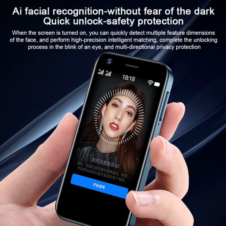 SOYES XS12, 2GB+16GB, Face Recognition, 3.0 inch Android 9.0 MTK6737M Quad Core up to 1.1GHz, Bluetooth, WiFi, FM, Network: 4G, Dual SIM(Black) - free shipping - PMc TechLife - Order now!