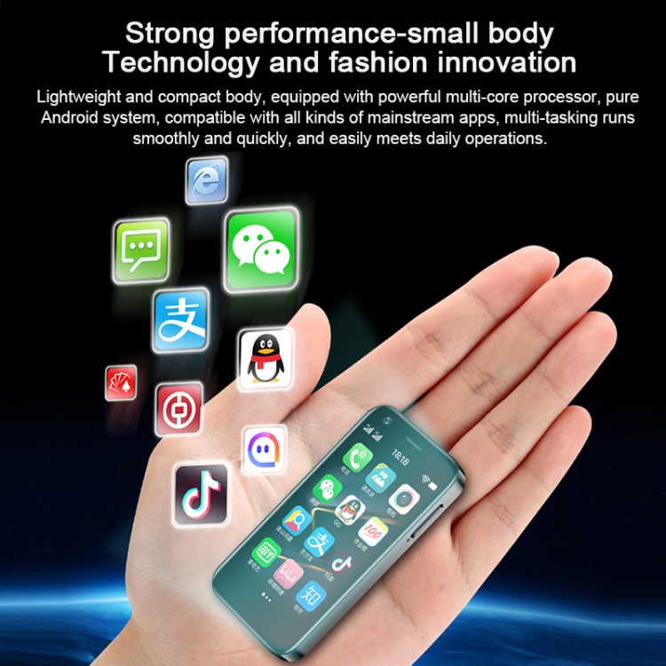 SOYES XS12, 2GB+16GB, Face Recognition, 3.0 inch Android 9.0 MTK6737M Quad Core up to 1.1GHz, Bluetooth, WiFi, FM, Network: 4G, Dual SIM(Black) - free shipping - PMc TechLife - Order now!