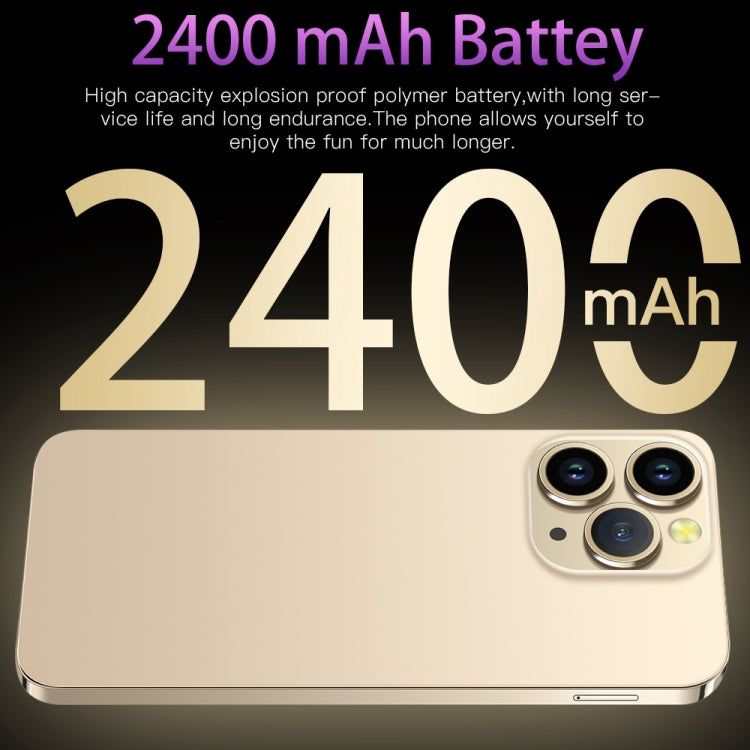 i14 Pro Max N85+, 2GB+16GB, 6.3 inch Screen, Face Identification, Android 6.0 Spreadtrum 7731G Quad Core, Network: 3G, Dual SIM,  with 64GB TF Card(Green) -  by PMC TechLife | Online Shopping South Africa | PMC TechLife | Buy Now Pay Later Mobicred