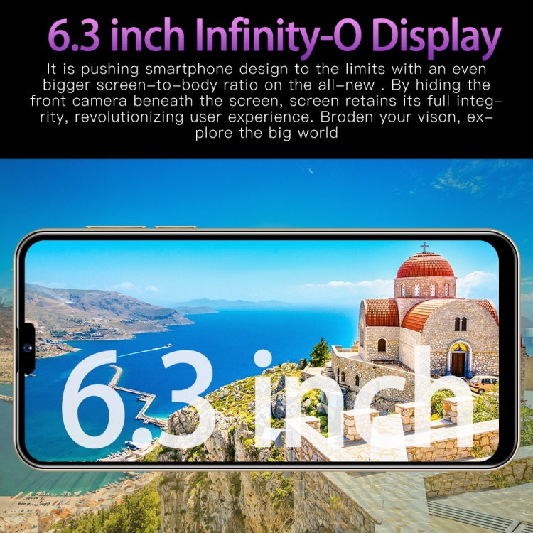 i14 Pro Max N85+, 2GB+16GB, 6.3 inch Screen, Face Identification, Android 6.0 Spreadtrum 7731G Quad Core, Network: 3G, Dual SIM,  with 64GB TF Card(Blue) - free shipping - PMC TechLife - Order now!