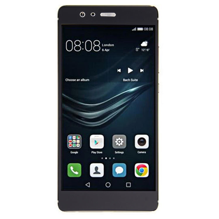 For Huawei  P9 0.26mm 9H Surface Hardness Explosion-proof Silk-screen Tempered Glass Full Screen Film (Black) - Huawei Tempered Glass by PMC TechLife | Online Shopping South Africa | PMC TechLife