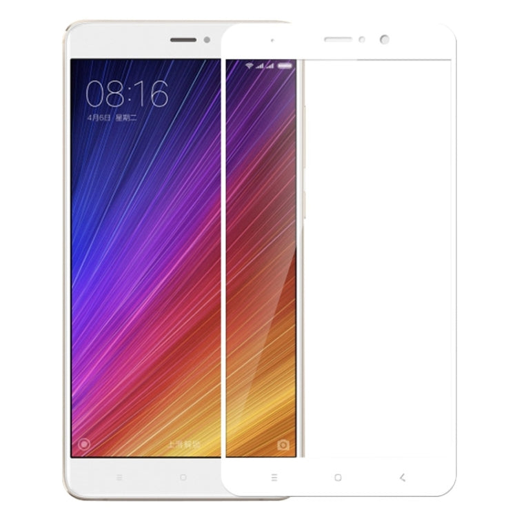 MOFI Xiaomi Mi 5s Plus 0.3mm 9H Hardness 2.5D Explosion-proof Full Screen Tempered Glass Screen Film(White) -  by MOFI | Online Shopping South Africa | PMC TechLife | Buy Now Pay Later Mobicred