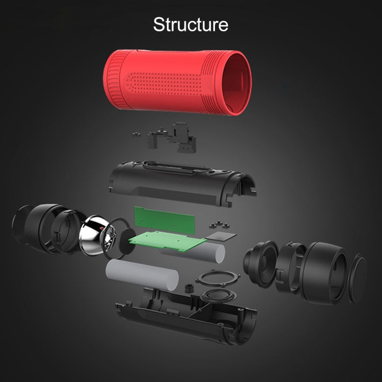 Zealot S1 Multifunctional Outdoor Waterproof Bluetooth Speaker, 4000mAh Battery, For iPhone, Galaxy, Sony, Lenovo, HTC, Huawei, Google, LG, Xiaomi, other Smartphones(Green) - free shipping - PMC Jewellery - Order now!