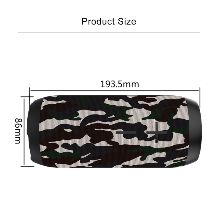HOPESTAR P7 Mini Portable Rabbit Wireless Bluetooth Speaker, Built-in Mic, Support AUX / Hand Free Call / FM / TF(Army Green) - free shipping - PMC Jewellery - Order now!