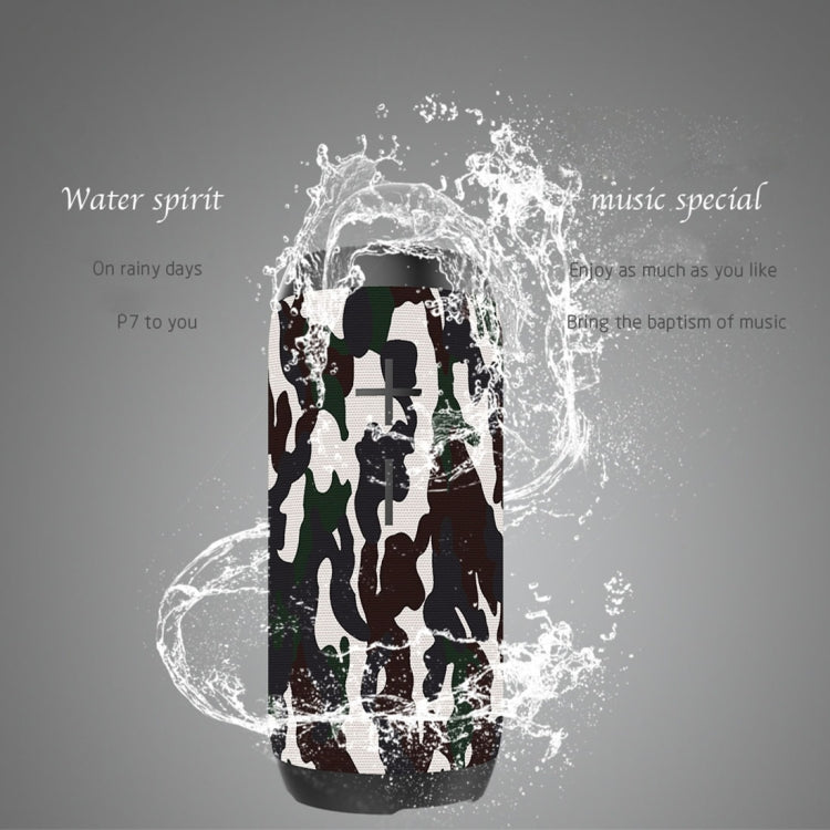 HOPESTAR P7 Mini Portable Rabbit Wireless Bluetooth Speaker, Built-in Mic, Support AUX / Hand Free Call / FM / TF(Army Green) - free shipping - PMC Jewellery - Order now!