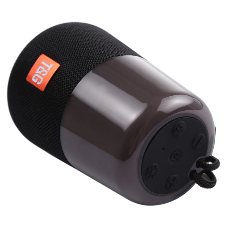 T&G TG168 Portable Wireless Bluetooth V5.0 Stereo Speaker with Handle, Built-in MIC, Support Flashing LED Light & TF Card & U Disk & AUX IN & FM(Black) - Desktop Speaker by T&G | Online Shopping South Africa | PMC TechLife | Buy Now Pay Later Mobicred