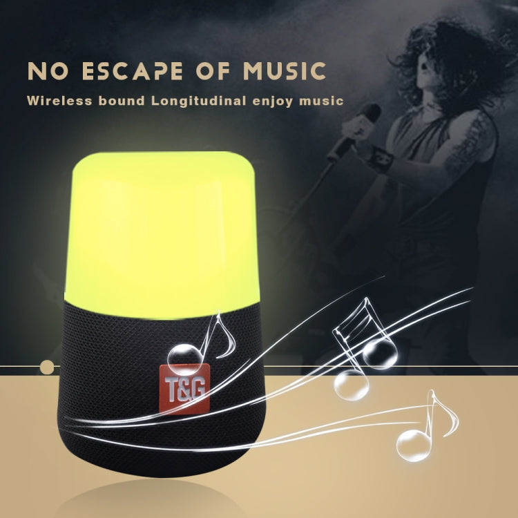 T&G TG168 Portable Wireless Bluetooth V5.0 Stereo Speaker with Handle, Built-in MIC, Support Flashing LED Light & TF Card & U Disk & AUX IN & FM(Red) - Desktop Speaker by T&G | Online Shopping South Africa | PMC TechLife | Buy Now Pay Later Mobicred