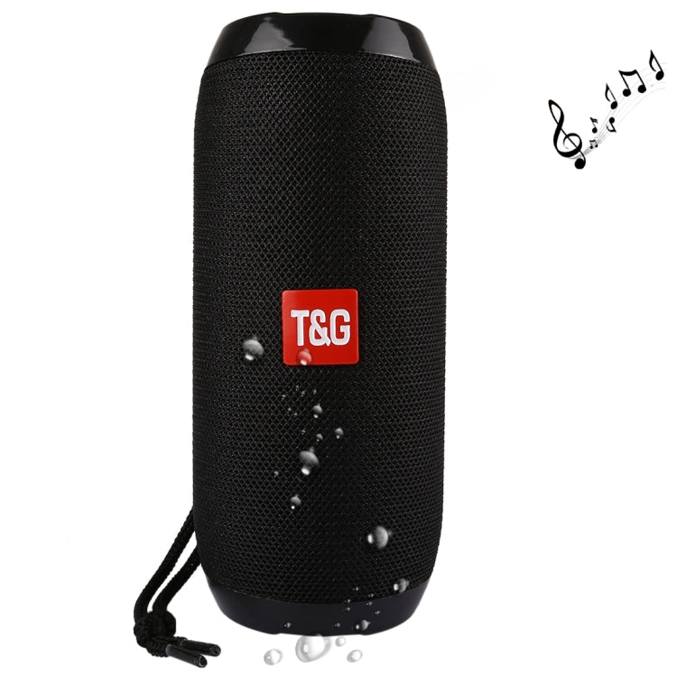 T&G TG117 Portable Bluetooth Stereo Speaker, with Built-in MIC, Support Hands-free Calls & TF Card & AUX IN & FM, Bluetooth Distance: 10m(Black) - free shipping - PMC Jewellery - Order now!