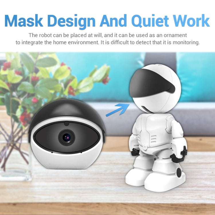 ESCAM PT205 HD 1080P Robot WiFi IP Camera, Support Motion Detection / Night Vision, IR Distance: 10m, EU Plug - Wireless Camera by ESCAM | Online Shopping South Africa | PMC TechLife