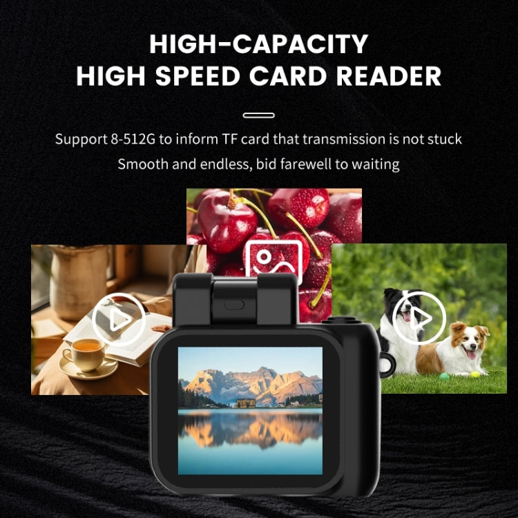 Y4000 Mini Camera 1080P HD Digital Camera with Screen Portable Retro Travel Vlog Student Small Camcorder (Black) - Video Cameras by PMC TechLife | Online Shopping South Africa | PMC TechLife | Buy Now Pay Later Mobicred