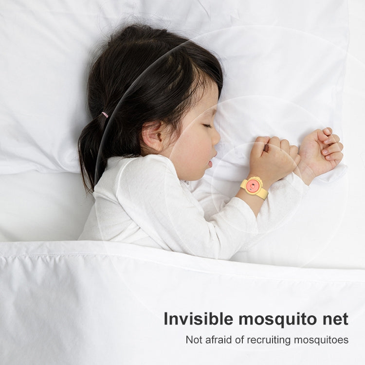 WT-M4 ABS+Silica Gel Children Mosquito Repellent Wristband (Yellow) - free shipping - PMC TechLife - Order now!