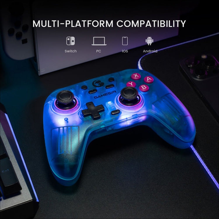 GameSir Nova NS T4N Wireless Gamepad Game Controller for Nintendo Switch (White) - free shipping - PMC Jewellery - Order now!