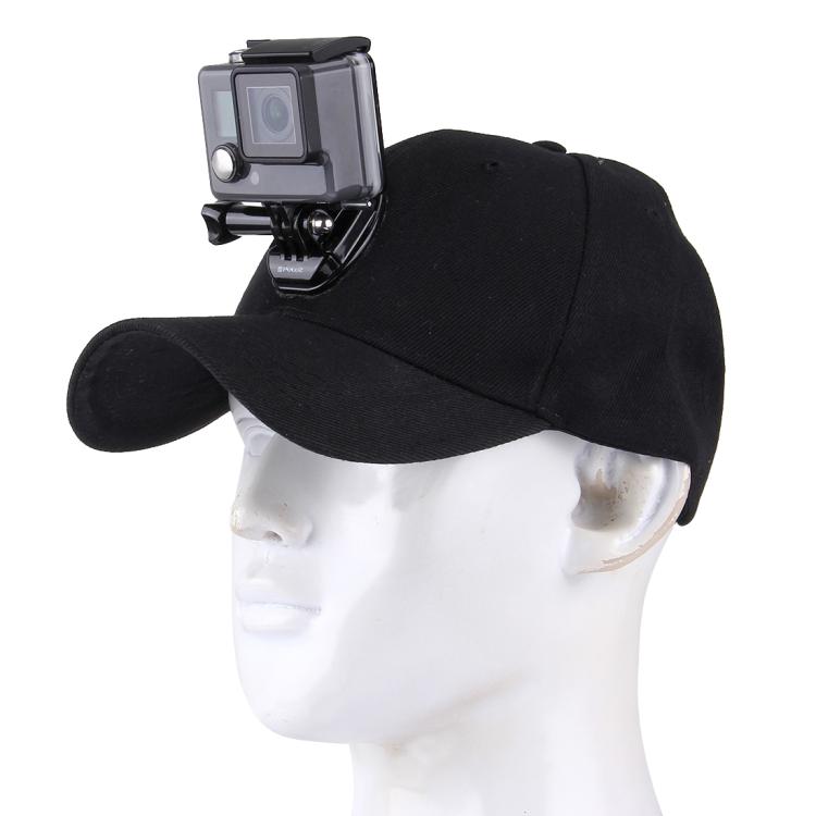 Outdoor Sun Hat Topi Baseball Cap with Camera Stand Holder Mount for GoPro & SJCAM & Xiaomi Xiaoyi Sport Action Camera -  by PMC TechLife | Online Shopping South Africa | PMC TechLife | Buy Now Pay Later Mobicred