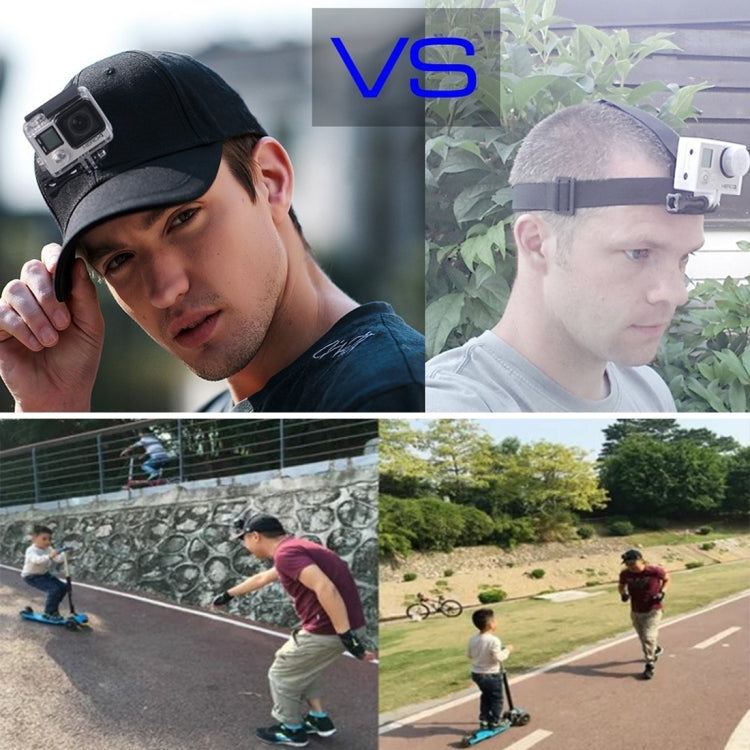 Outdoor Sun Hat Topi Baseball Cap with Camera Stand Holder Mount for GoPro & SJCAM & Xiaomi Xiaoyi Sport Action Camera -  by PMC TechLife | Online Shopping South Africa | PMC TechLife | Buy Now Pay Later Mobicred