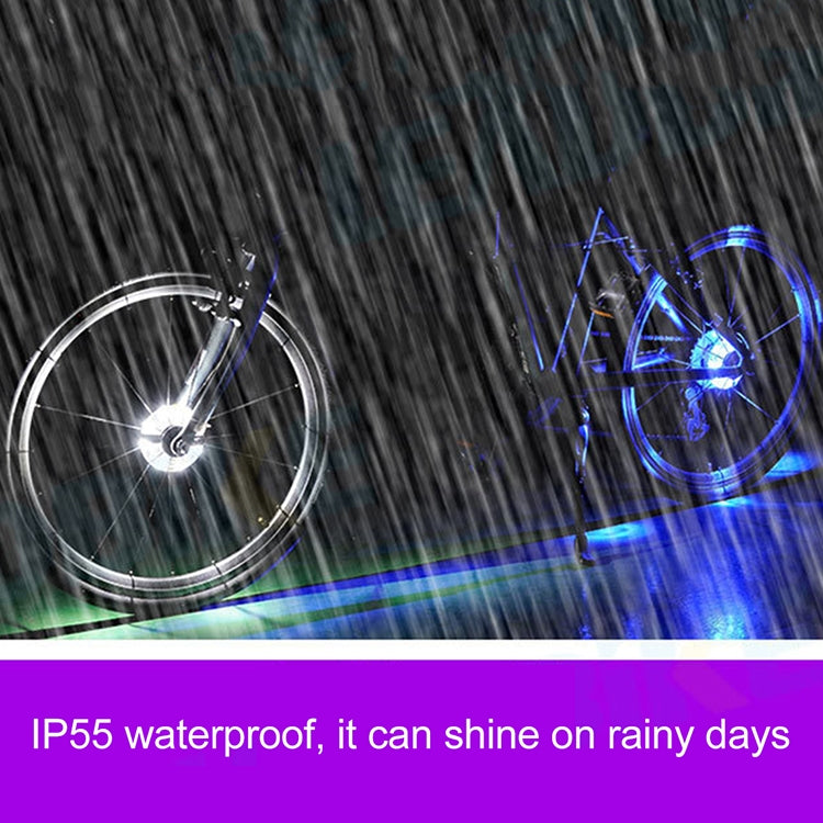 A108 Bicycle Decor Waterproof Flower Drum Lamp Dazzle Warning Lamp, Size: 9.5*1.7cm - Decorative Lights by PMC TechLife | Online Shopping South Africa | PMC TechLife | Buy Now Pay Later Mobicred