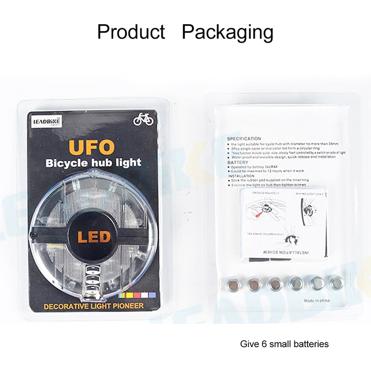 A108 Bicycle Decor Waterproof Flower Drum Lamp Dazzle Warning Lamp, Size: 9.5*1.7cm - Decorative Lights by PMC TechLife | Online Shopping South Africa | PMC TechLife | Buy Now Pay Later Mobicred