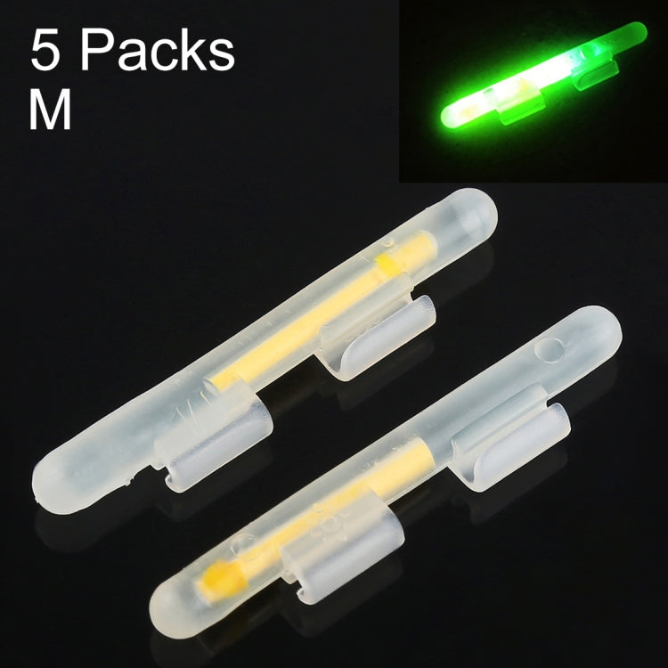 5 Packs OCEAN SUN Clip-On Luminous Float Night Fishing Light Stick, M, Fits Rod Tip 2.0-2.6mm - Fishing Float by PMC TechLife | Online Shopping South Africa | PMC TechLife | Buy Now Pay Later Mobicred