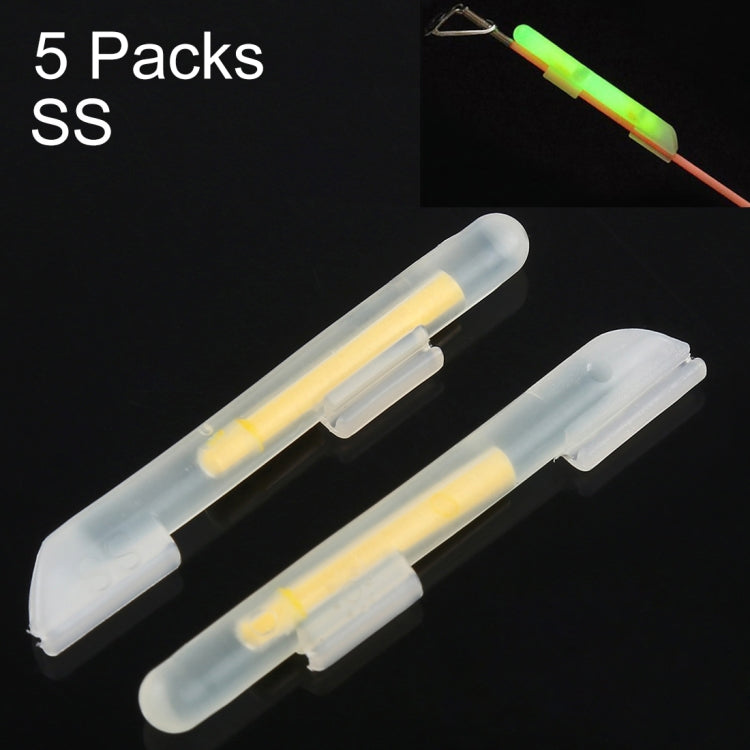 5 Packs OCEAN SUN Clip-On Luminous Float Night Fishing Light Stick, SS, Fits Rod Tip 0.6-1.4mm - Fishing Float by PMC TechLife | Online Shopping South Africa | PMC TechLife | Buy Now Pay Later Mobicred