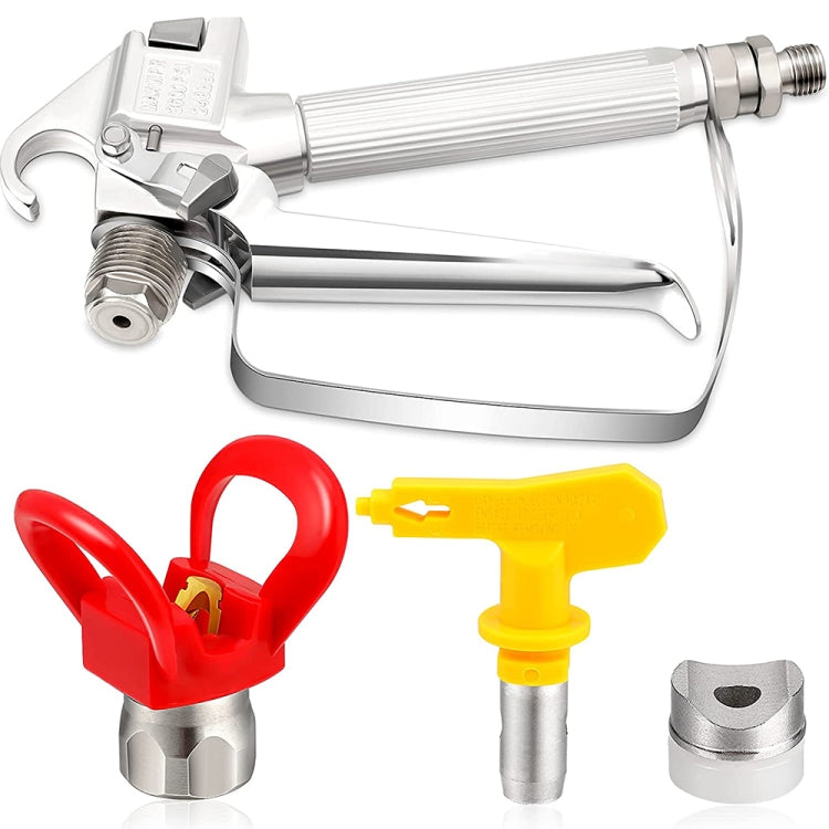 High Pressure Airless Sprayer Spray Gun & Nozzle Holder & Nozzle  Set , Paint Sprayer Sprayer Accessories (Red) - Others by PMC TechLife | Online Shopping South Africa | PMC TechLife