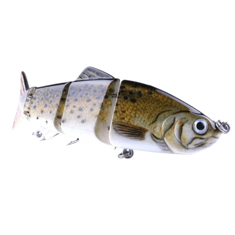 HENGJIA JM022-X 12cm 16.8g Multi-section Plastic Hard Baits Artificial Fishing Lures with Treble Hook, Random Color Delivery - Fishing Lures by HENGJIA | Online Shopping South Africa | PMC TechLife | Buy Now Pay Later Mobicred