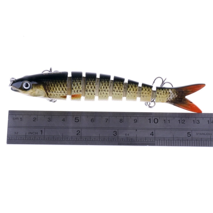HENGJIA JM024-X 6# 13.6cm 18.7g Multi-section Plastic Hard Baits Artificial Fishing Lures with Treble Hook, Random Color Delivery - free shipping - PMC TechLife - Order now!