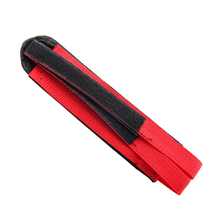 2 PCS Bicycle Pedals Bands Feet Set With Anti-slip Straps Beam Foot(Red) - Pedals by PMC TechLife | Online Shopping South Africa | PMC TechLife