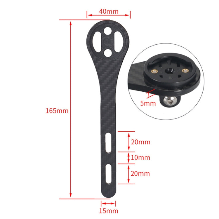 Full Carbon Fiber Road Bicycle Code Table Holder For Bryton Series(Matte) - free shipping - PMC TechLife - Order now!