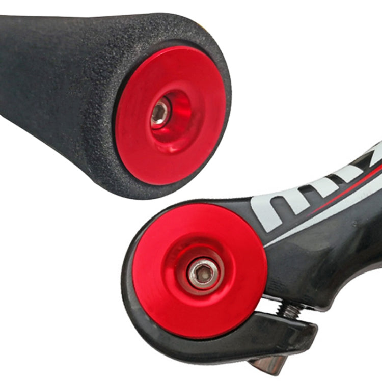 TOSEEK 1 Pair Mountain Bike Handlebar Grips Caps End Plug Aluminum Alloy Bicycle  Bar Ends Plug (Gold) - Bicycle Grips by TOSEEK | Online Shopping South Africa | PMC TechLife | Buy Now Pay Later Mobicred