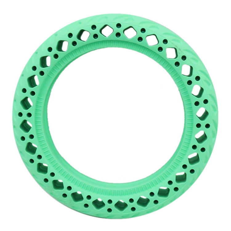 8.5 inch Electric Scooter Wear-resistant Shock-absorbing Decorative Pattern Tire Honeycomb Solid Tire, Suitable for Xiaomi Mijia M365(Green) - Accessories & Parts by PMc TechLife | Online Shopping South Africa | PMc TechLife | Buy Now Pay Later Mobicred
