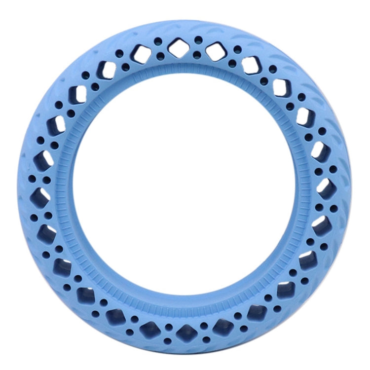 8.5 inch Electric Scooter Wear-resistant Shock-absorbing Decorative Pattern Tire Honeycomb Solid Tire, Suitable for Xiaomi Mijia M365(Blue) - Accessories & Parts by PMc TechLife | Online Shopping South Africa | PMc TechLife | Buy Now Pay Later Mobicred