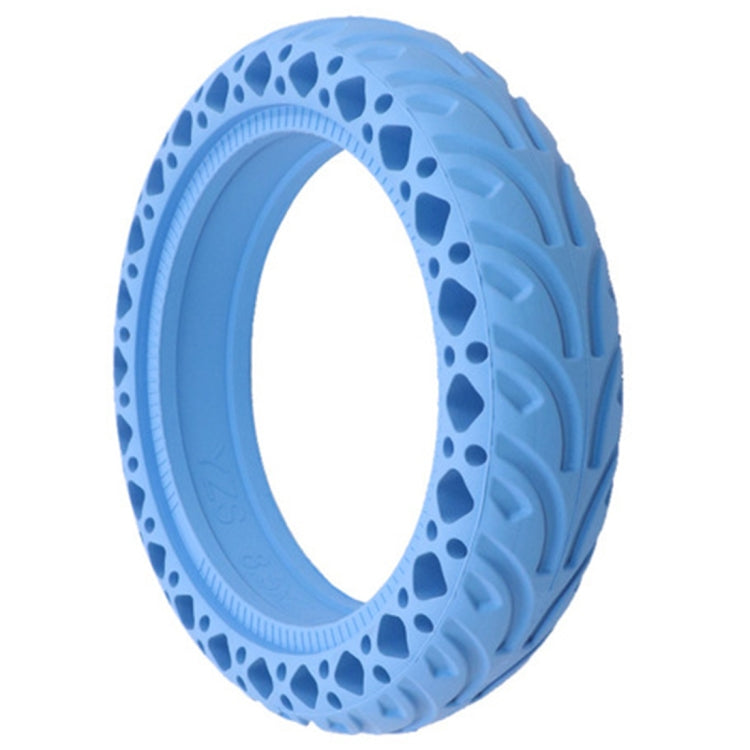 8.5 inch Electric Scooter Wear-resistant Shock-absorbing Decorative Pattern Tire Honeycomb Solid Tire, Suitable for Xiaomi Mijia M365(Blue) - Accessories & Parts by PMc TechLife | Online Shopping South Africa | PMc TechLife | Buy Now Pay Later Mobicred
