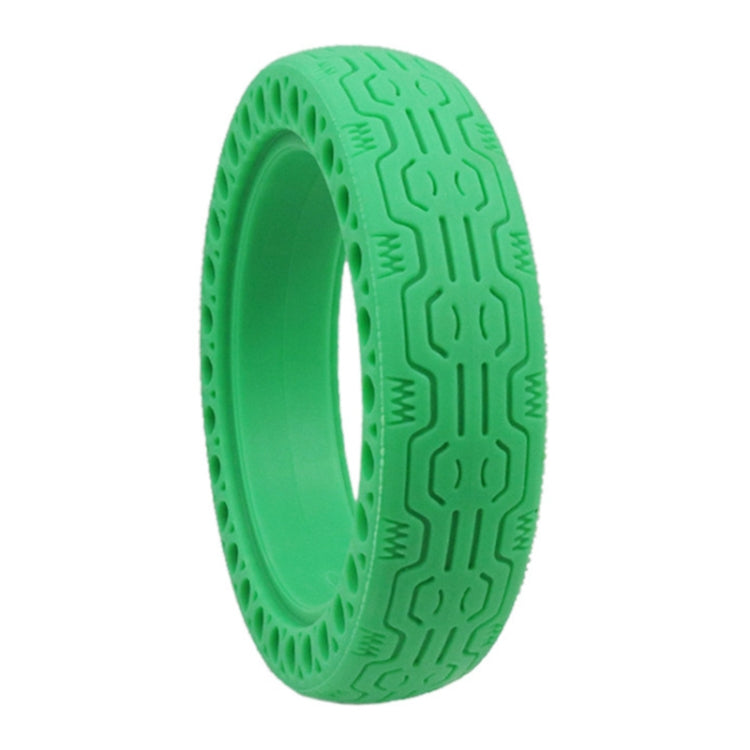 8.5 inch Electric Scooter Wear-resistant Shock-absorbing Decorative Pattern Tire Honeycomb Solid Tire, Suitable for Xiaomi Mijia M365(Green) - Accessories & Parts by PMc TechLife | Online Shopping South Africa | PMc TechLife | Buy Now Pay Later Mobicred