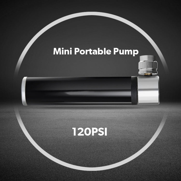 Manual Mini Portable Bicycle Aluminum Alloy Pump + Plastic glue-free tire patch + Tire lever (Black) - Bicycle Locks & Bicycle Pumps by PMC TechLife | Online Shopping South Africa | PMC TechLife | Buy Now Pay Later Mobicred