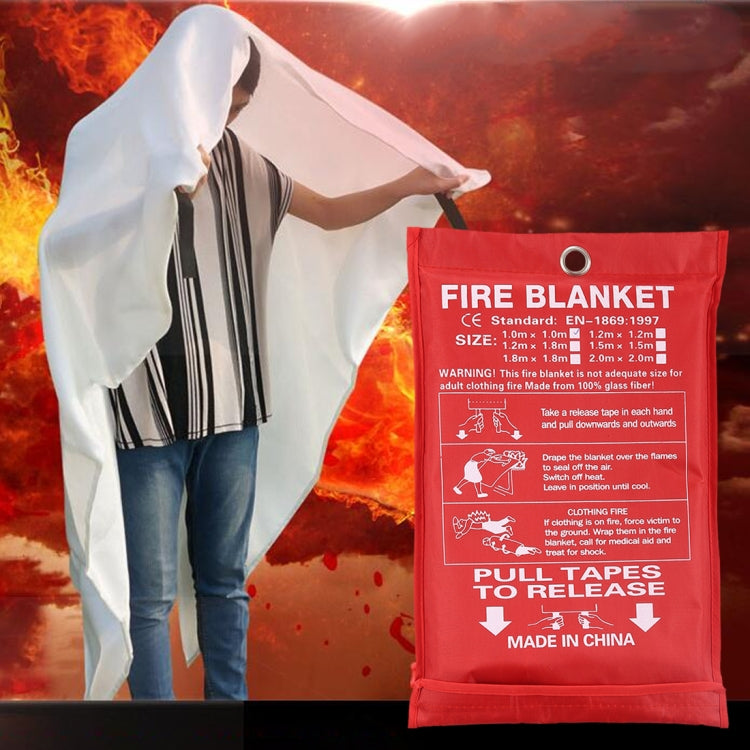 Emergency Survival Fire Blanket Shelter Safety Protector Extinguishers Tent, Size: 1.5��1.5m - Others by PMC TechLife | Online Shopping South Africa | PMC TechLife | Buy Now Pay Later Mobicred
