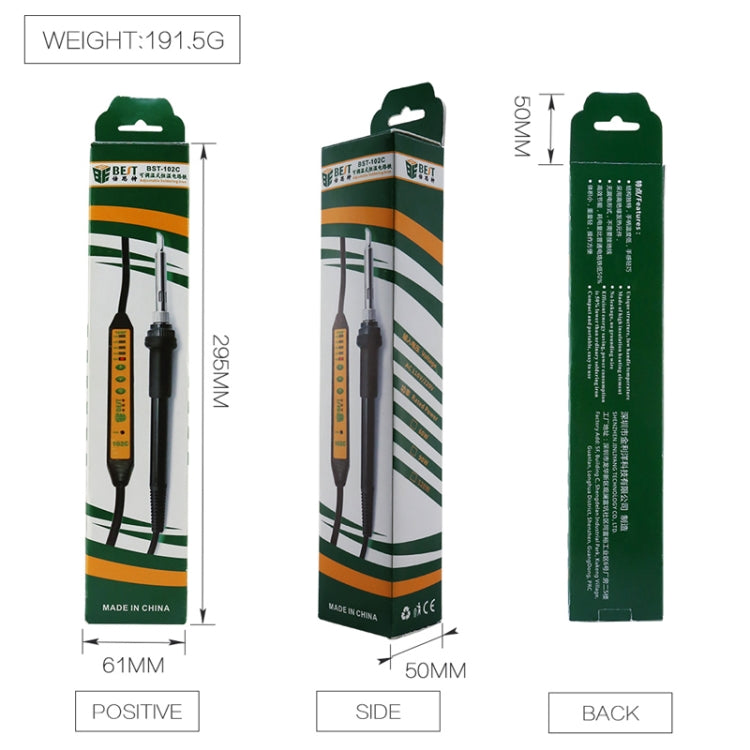 BEST Adjustable Temperature Electric Soldering Iron Welding Solder Station Heat Pencil, US Plug - Electric Soldering Iron by BEST | Online Shopping South Africa | PMC TechLife | Buy Now Pay Later Mobicred