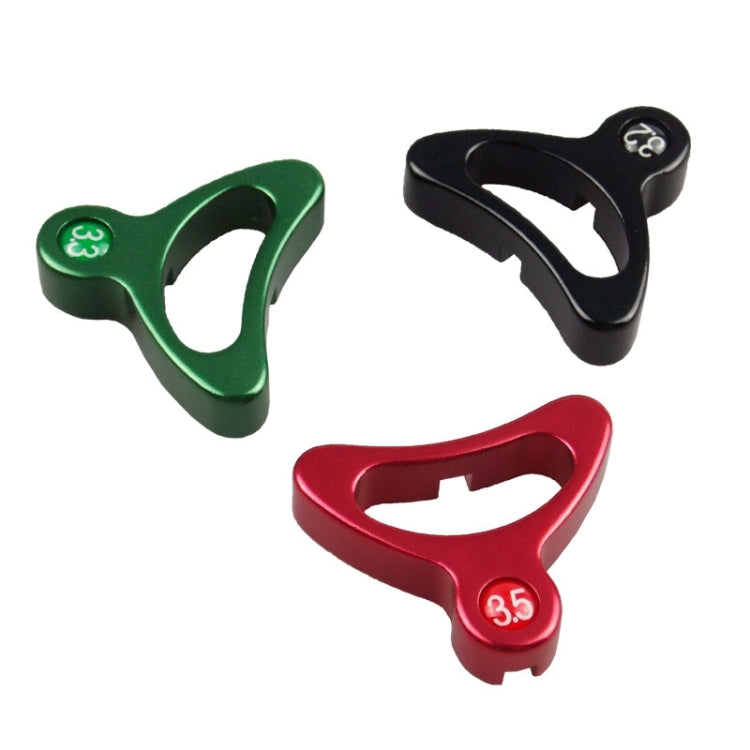 BIKERSAY BK033 Bicycle Spoke Wrench Repair Tool Aluminum Alloy Wheel Spoke Nipple Adjustment Spanner(Green) - Maintenance tools by BIKERSAY | Online Shopping South Africa | PMc TechLife | Buy Now Pay Later Mobicred