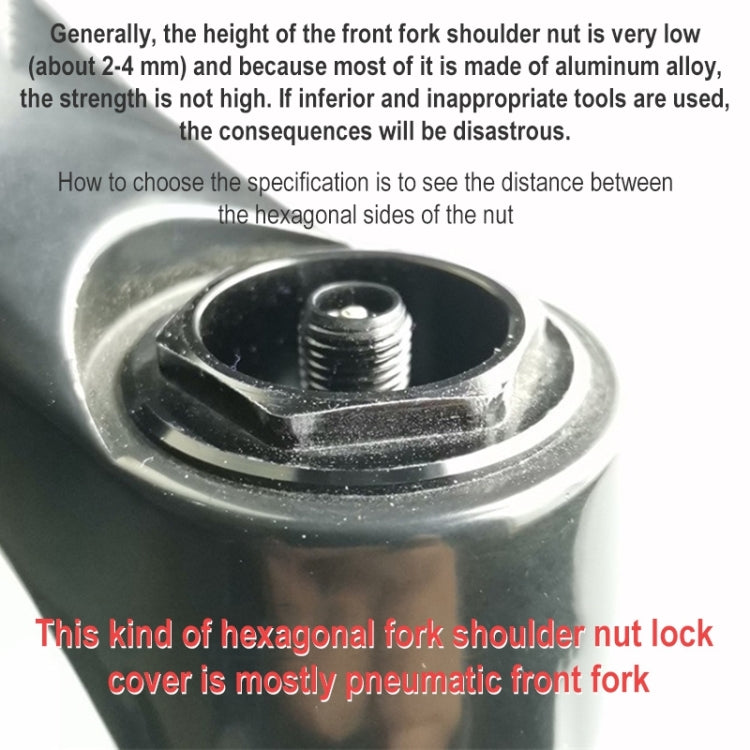 BIKERSAY BT050C Multifunctional Stainless Steel Bicycle Fork Wrench Double Head Spanner - Maintenance tools by BIKERSAY | Online Shopping South Africa | PMc TechLife | Buy Now Pay Later Mobicred