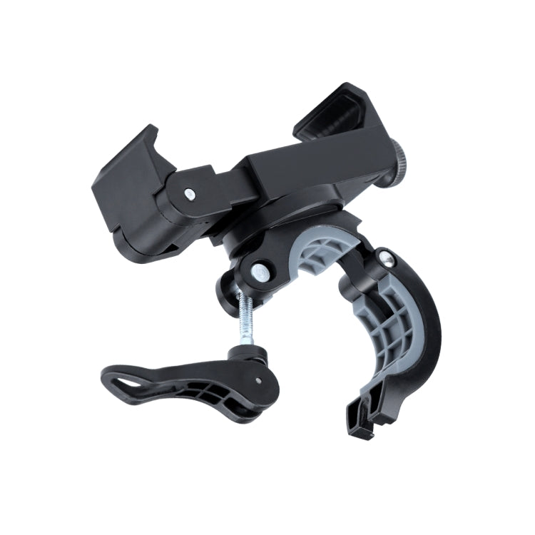 Rotatable PVC Motorcycle Bicycle Handlebar Mount Mobile Phone Holder (Black) - Holders by PMC TechLife | Online Shopping South Africa | PMC TechLife | Buy Now Pay Later Mobicred